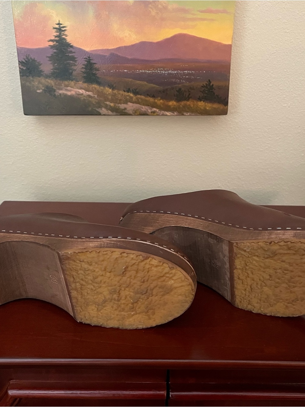Bryr Lila Worker Clog in Espresso Size 8 - Picture 3 of 5